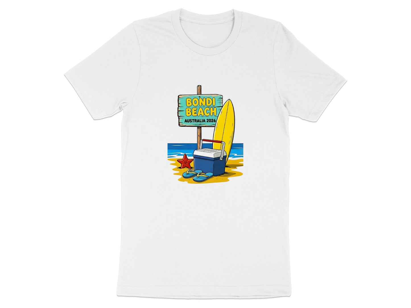 Bondi 2026 Coastal Escape Graphic T-Shirt