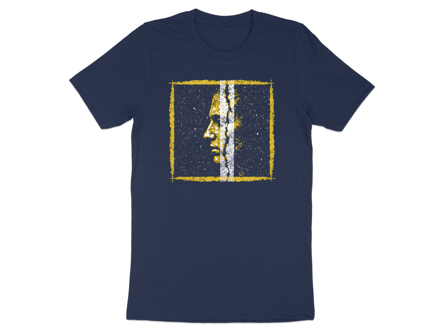 Asphalt Road Face Texture Graphic Tee