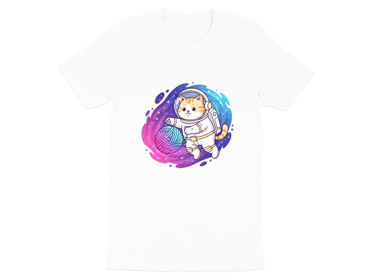 Astro Cat Space Explorer Astronaut T-Shirt