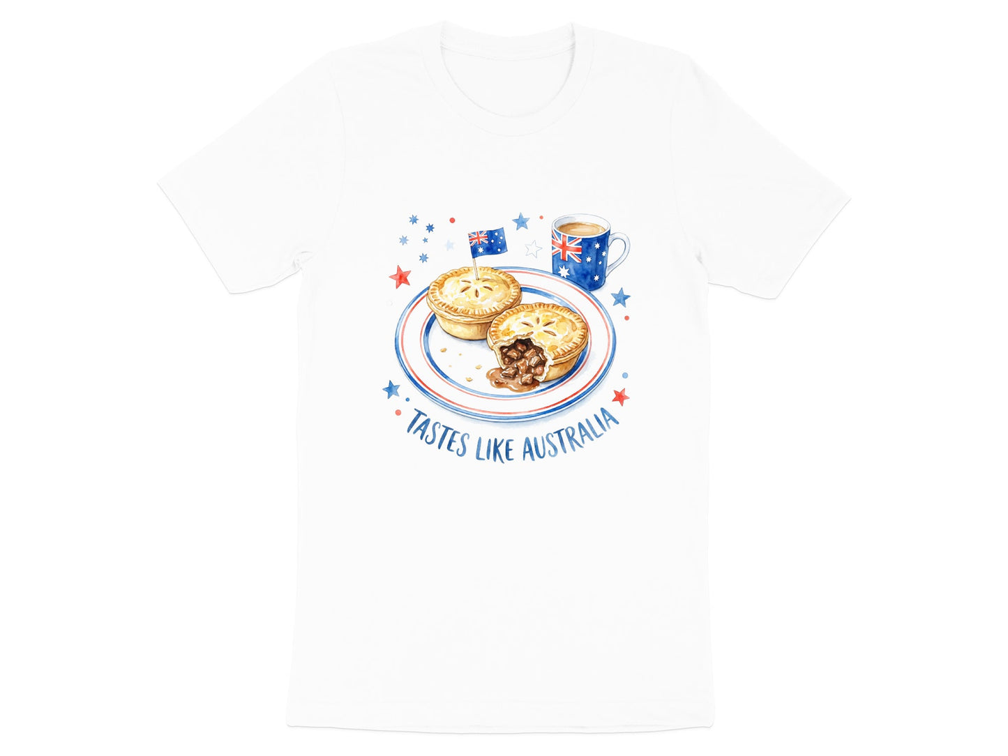 Tastes Like Australia Meat Pie T-Shirt