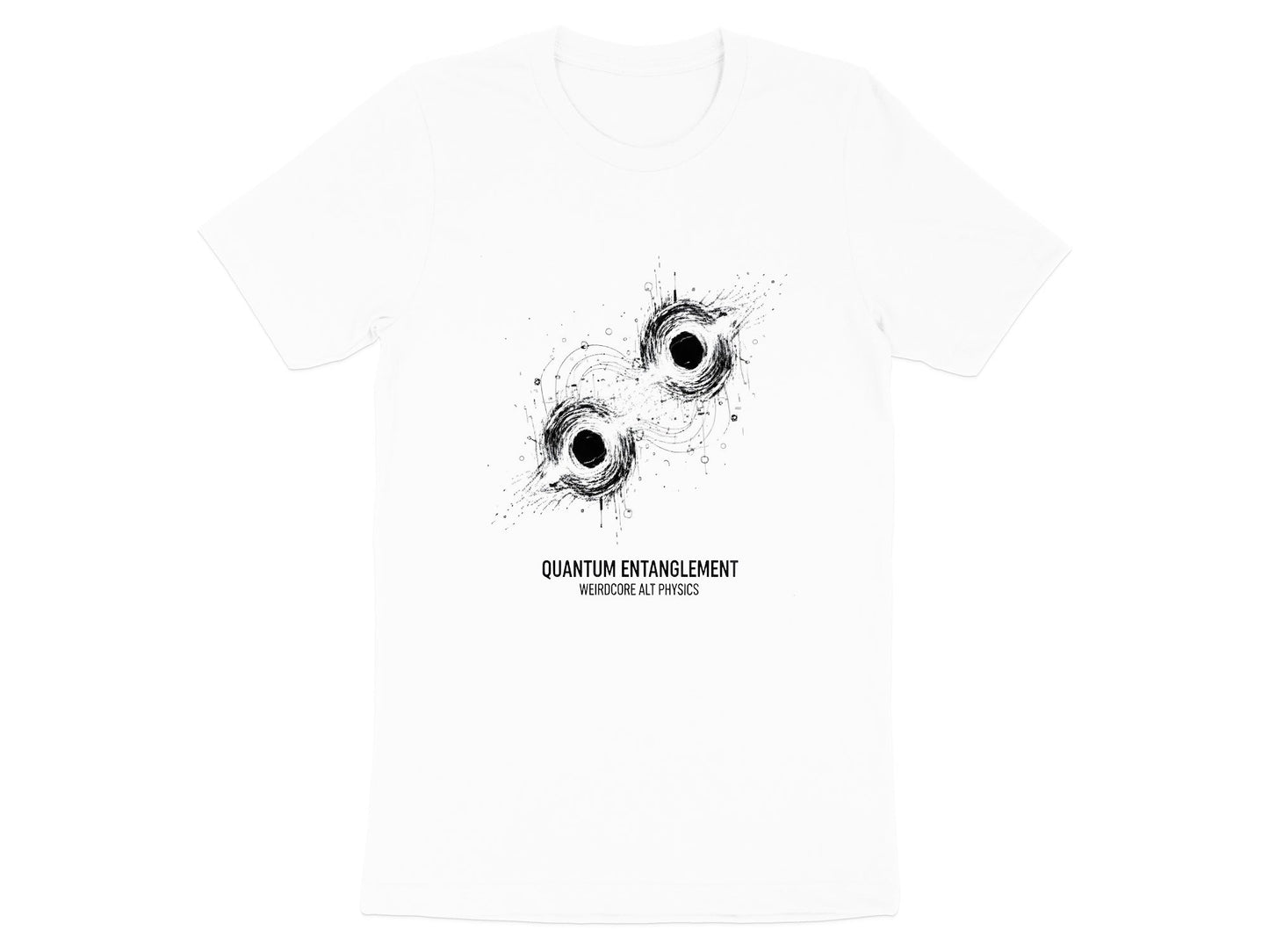 Quantum Entanglement Weirdcore Alt Physics T-Shirt