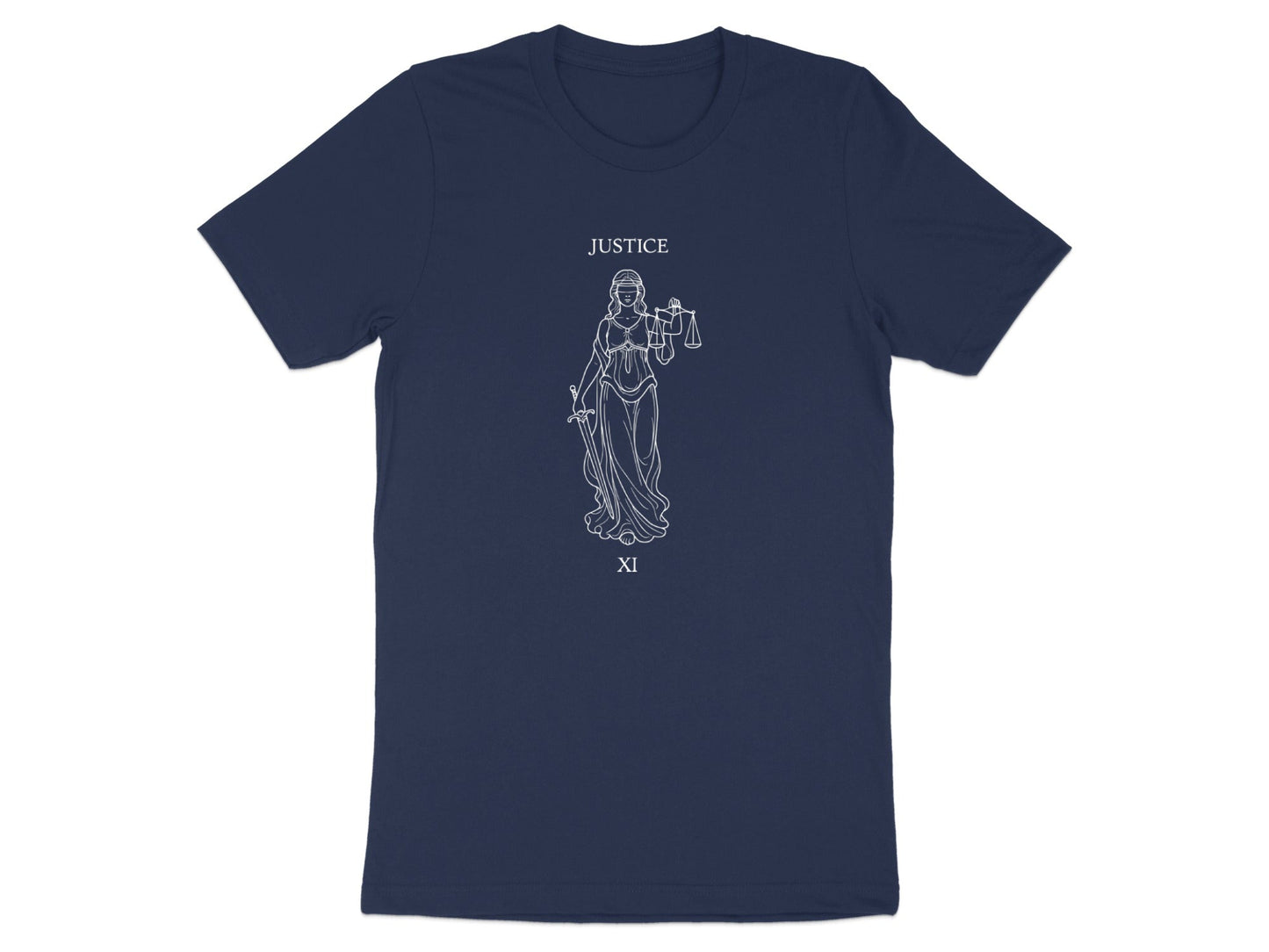 Lady Justice Blindfolded T-Shirt - Legal Professional Graphic Tee