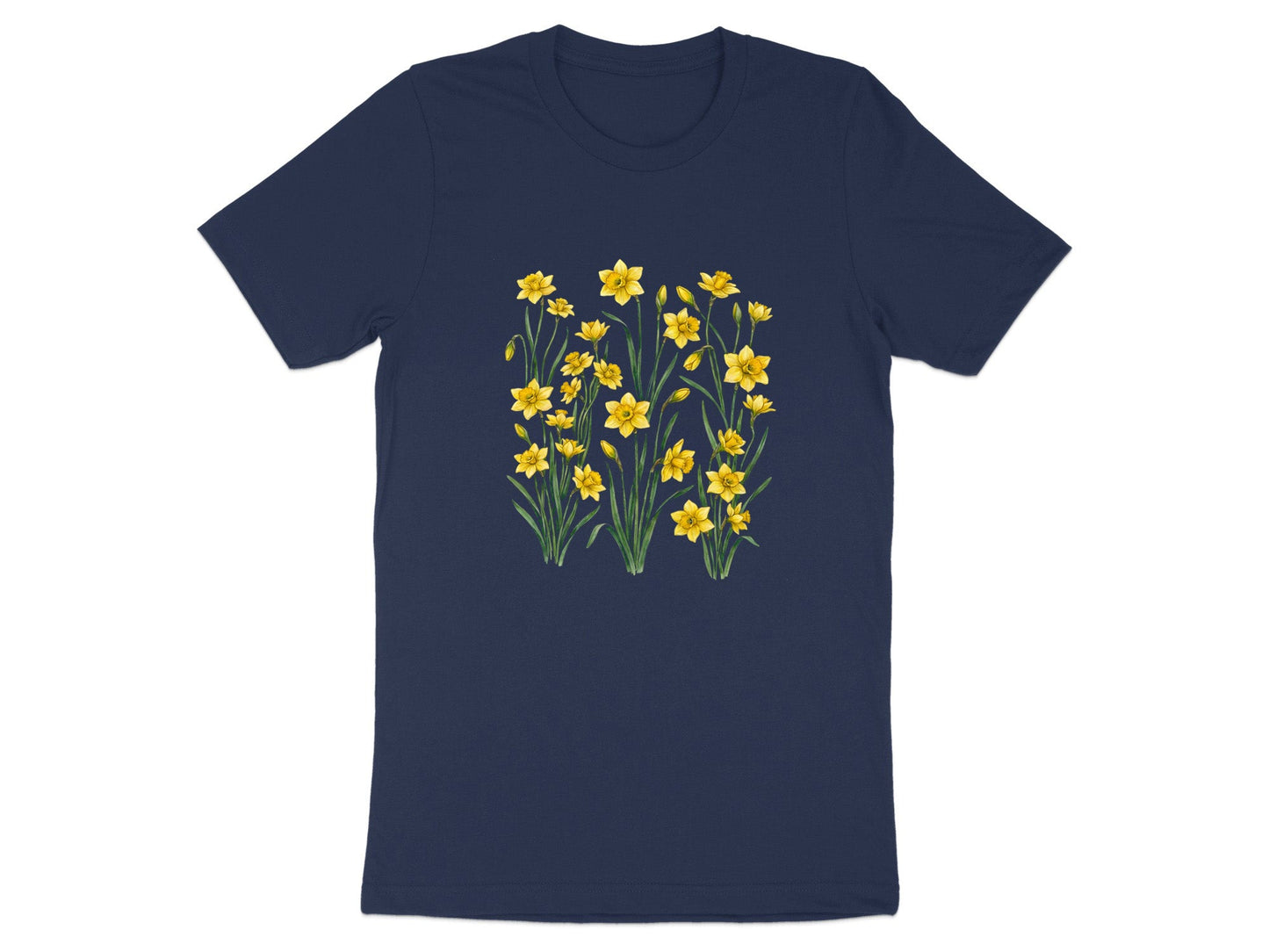 Spring Daffodil Meadow Graphic T-Shirt
