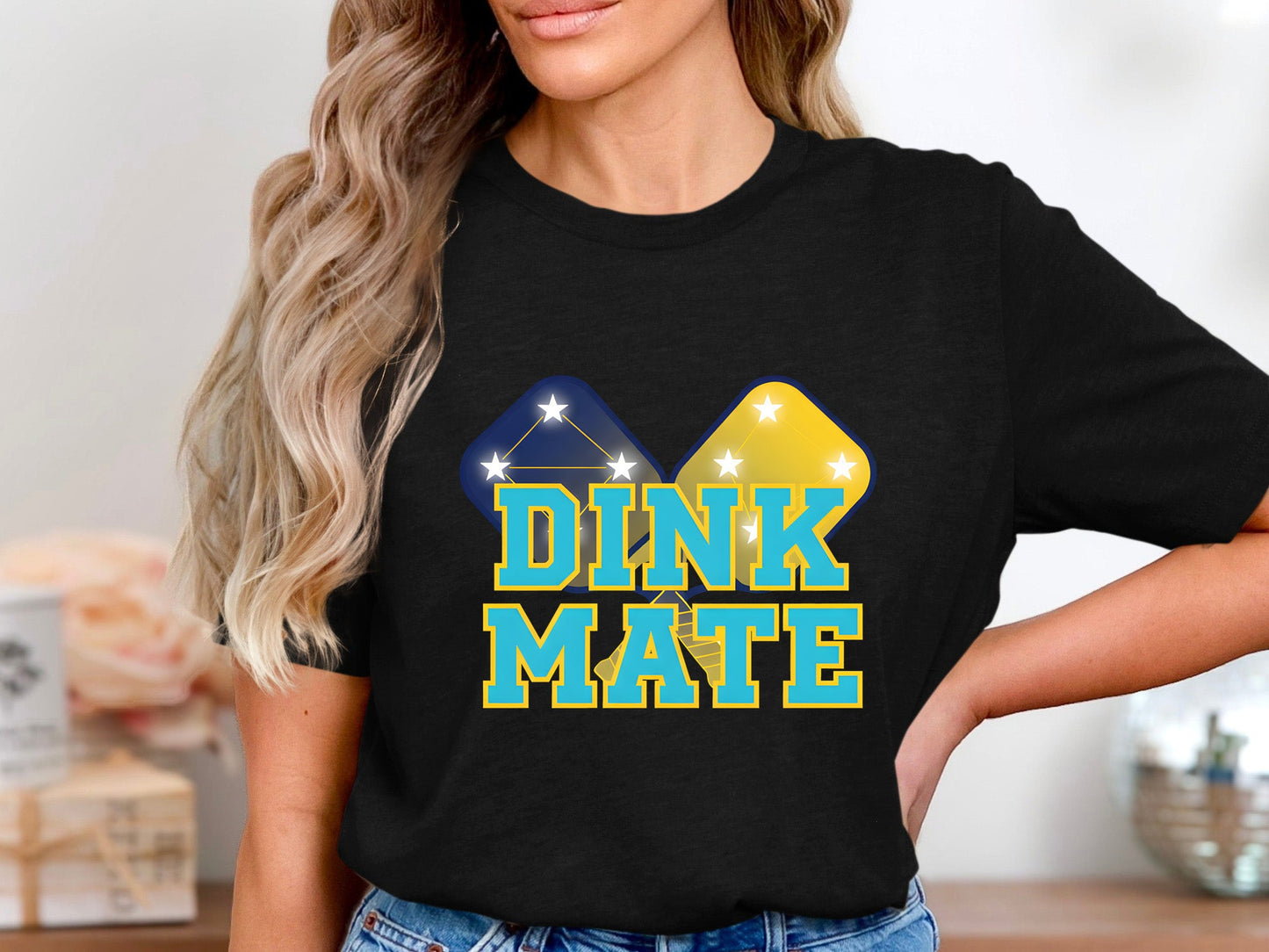 Dink Mate Australian Slang Pickleball T-Shirt
