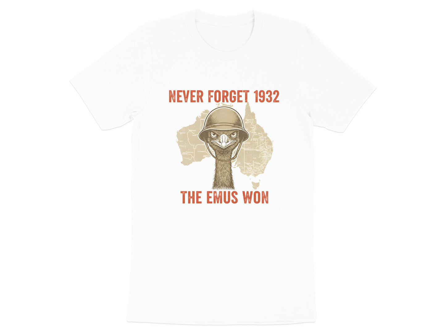 The Emus Won 1932 T-Shirt - Australian Great Emu War Tee