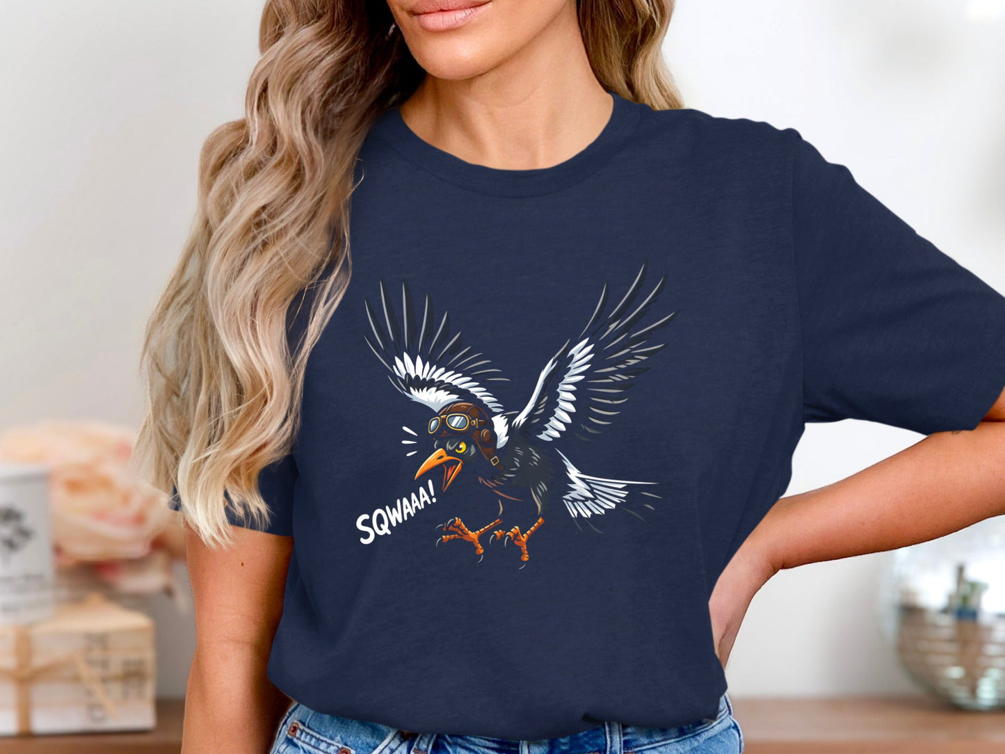 Aviator Magpie Swooping Season T-Shirt | Funny Australian Tee