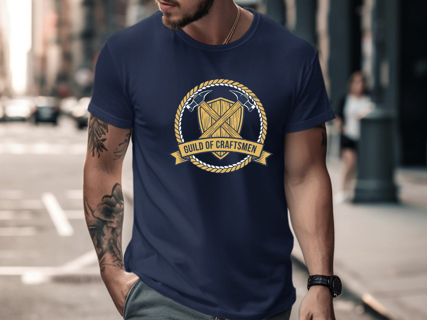 Guild of Craftsmen Heritage T-Shirt - Master Tradesman Logo Tee