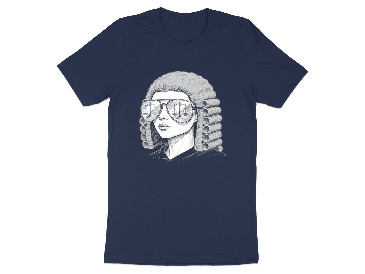 Judge in Aviators Graphic T-Shirt - Cool Legal Professional Tee