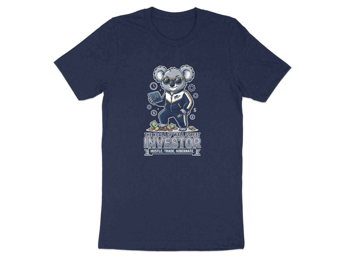 Wall Street Koala Investor T-Shirt - Australian Finance Graphic Tee