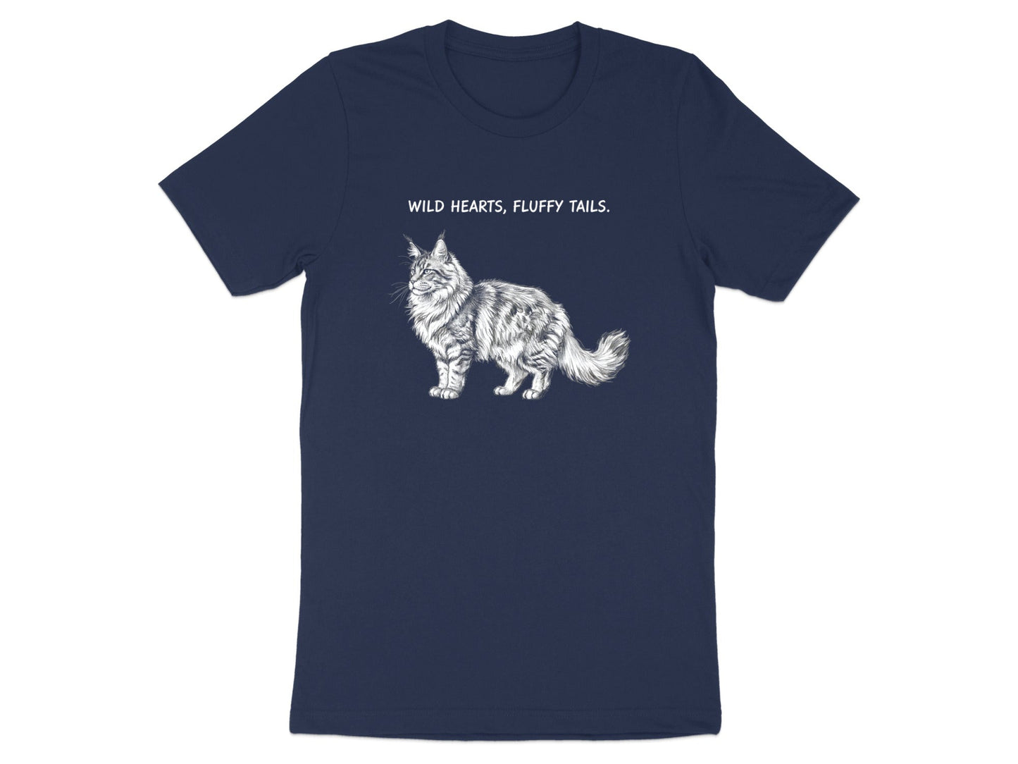 Wild Hearts Fluffy Tails Maine Coon T-Shirt