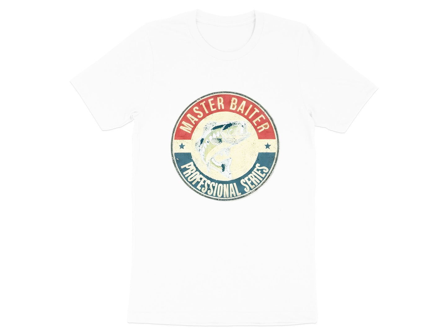 Master Baiter Professional Series Fishing Badge Tee