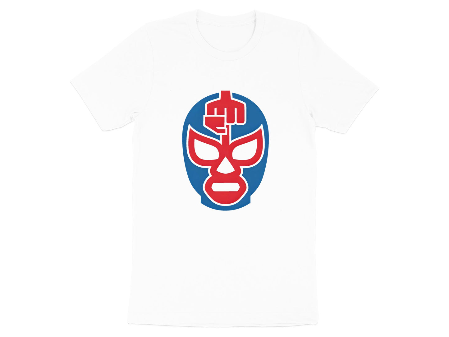 Classic Lucha Mask & Fist Icon T-Shirt