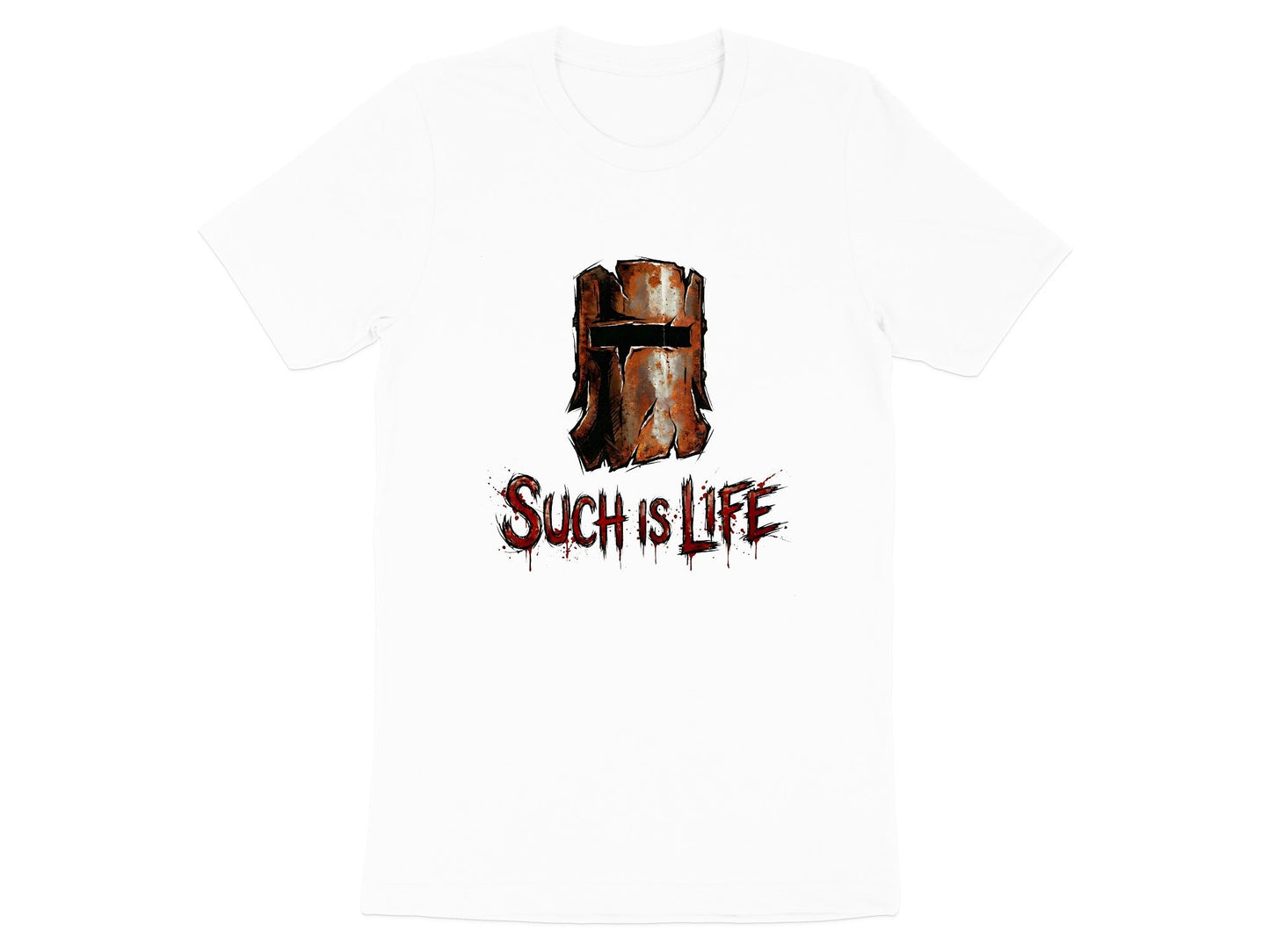 Ned Kelly 'Such Is Life' Rusted Helmet T-Shirt