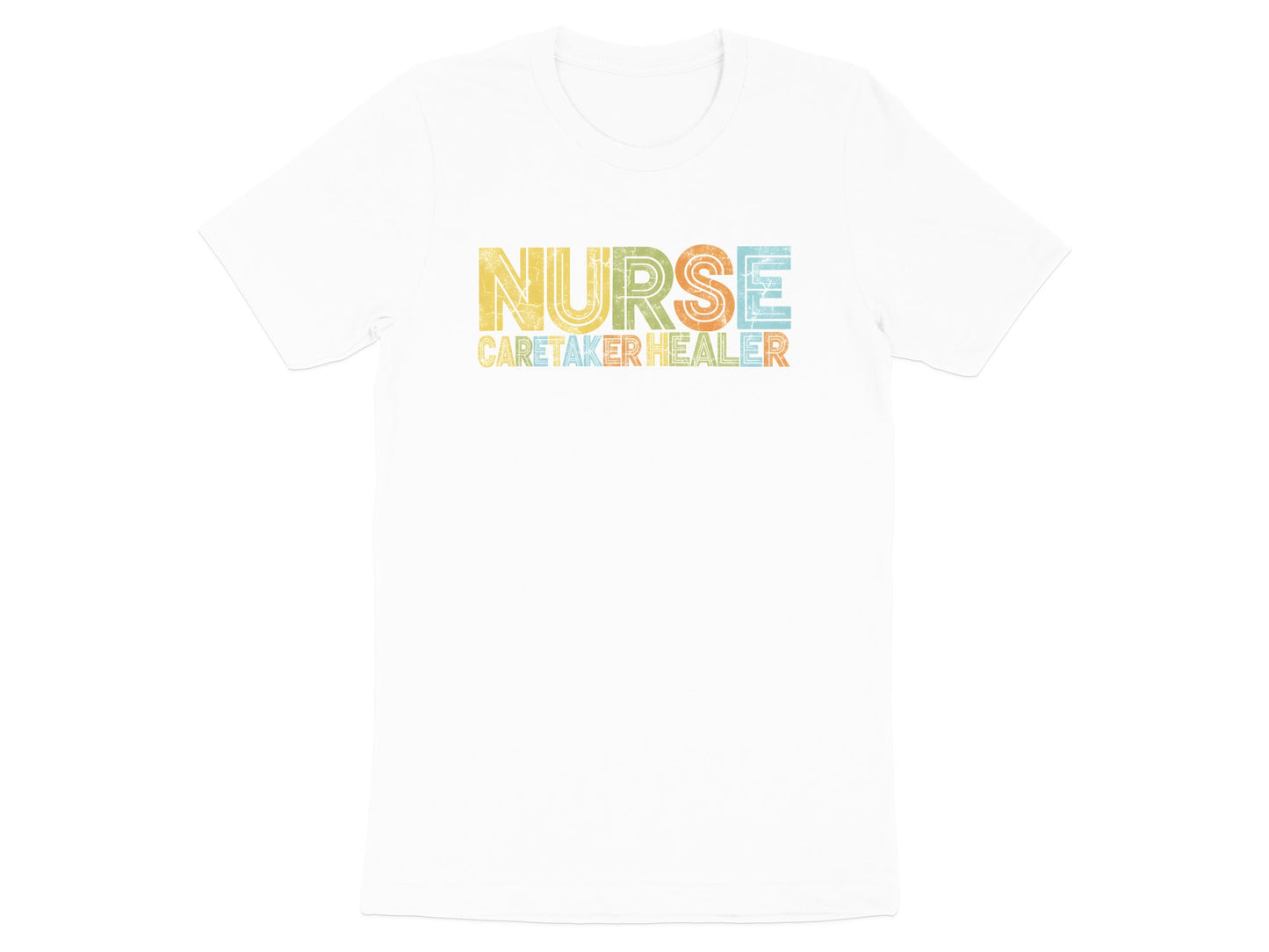 Nurse Caretaker Healer T-Shirt - Vintage Palette Tee