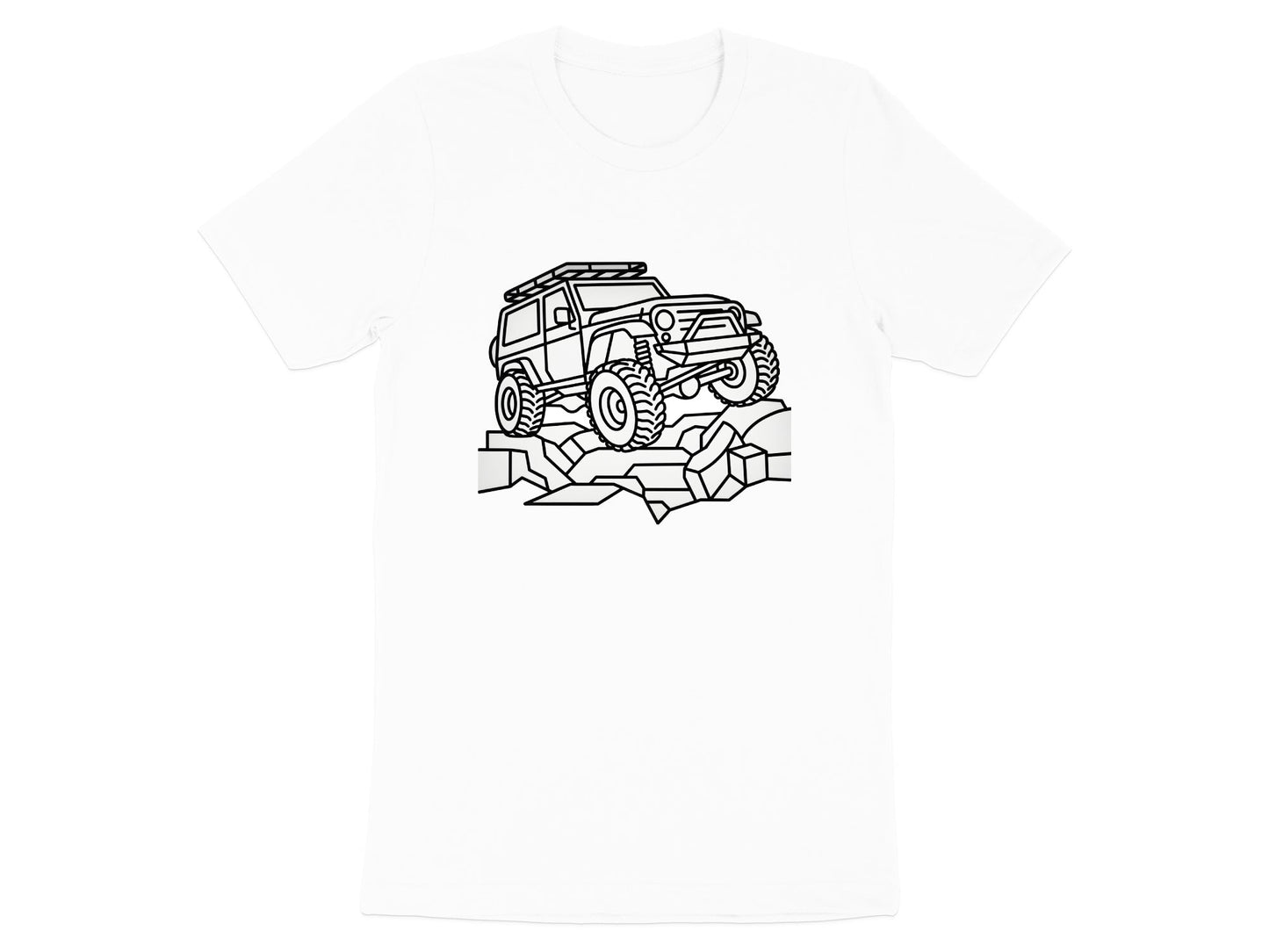 4x4 Rock Climbing Graphic T-Shirt