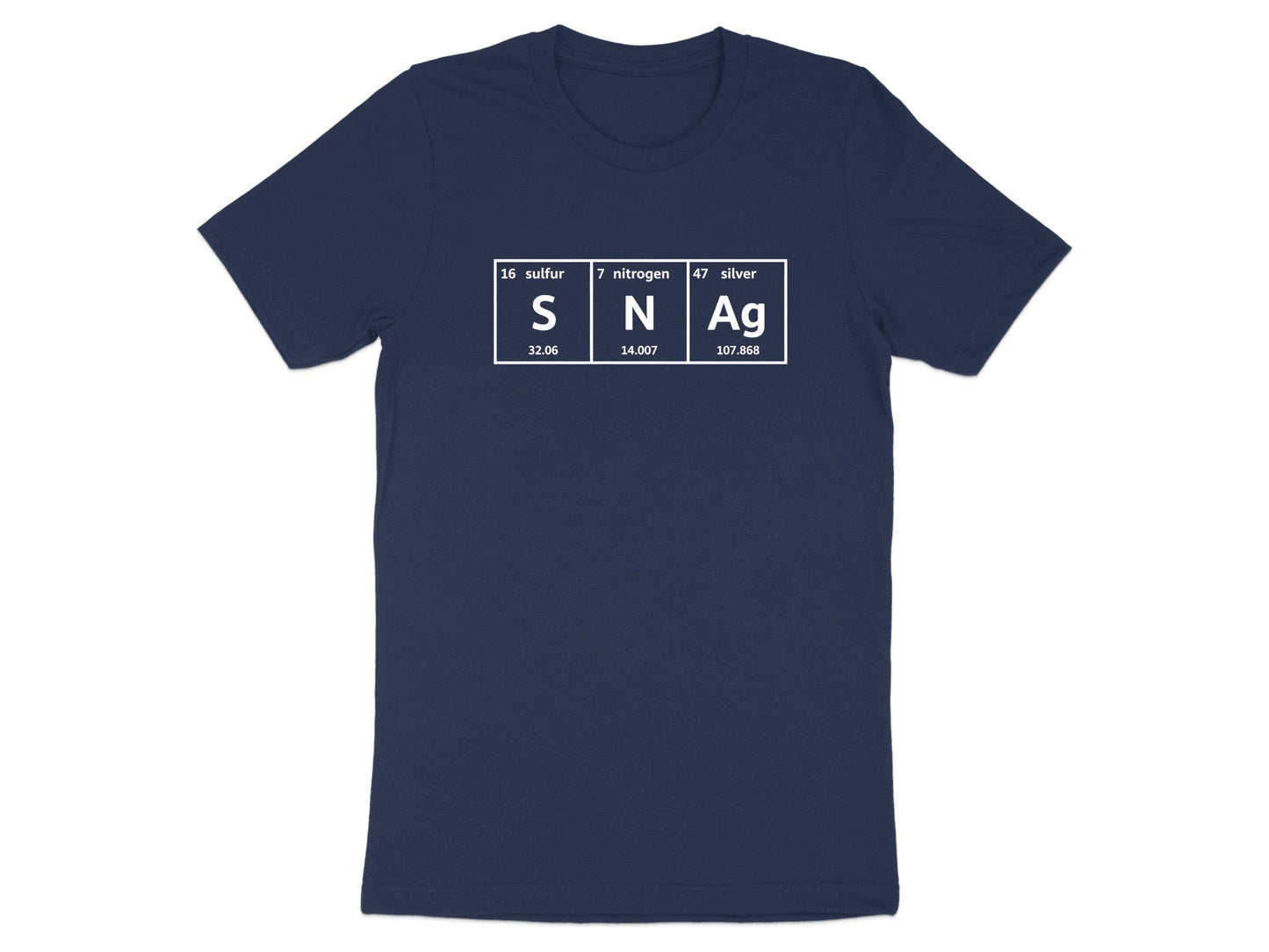 Snack Periodic Element Pun Graphic T-Shirt