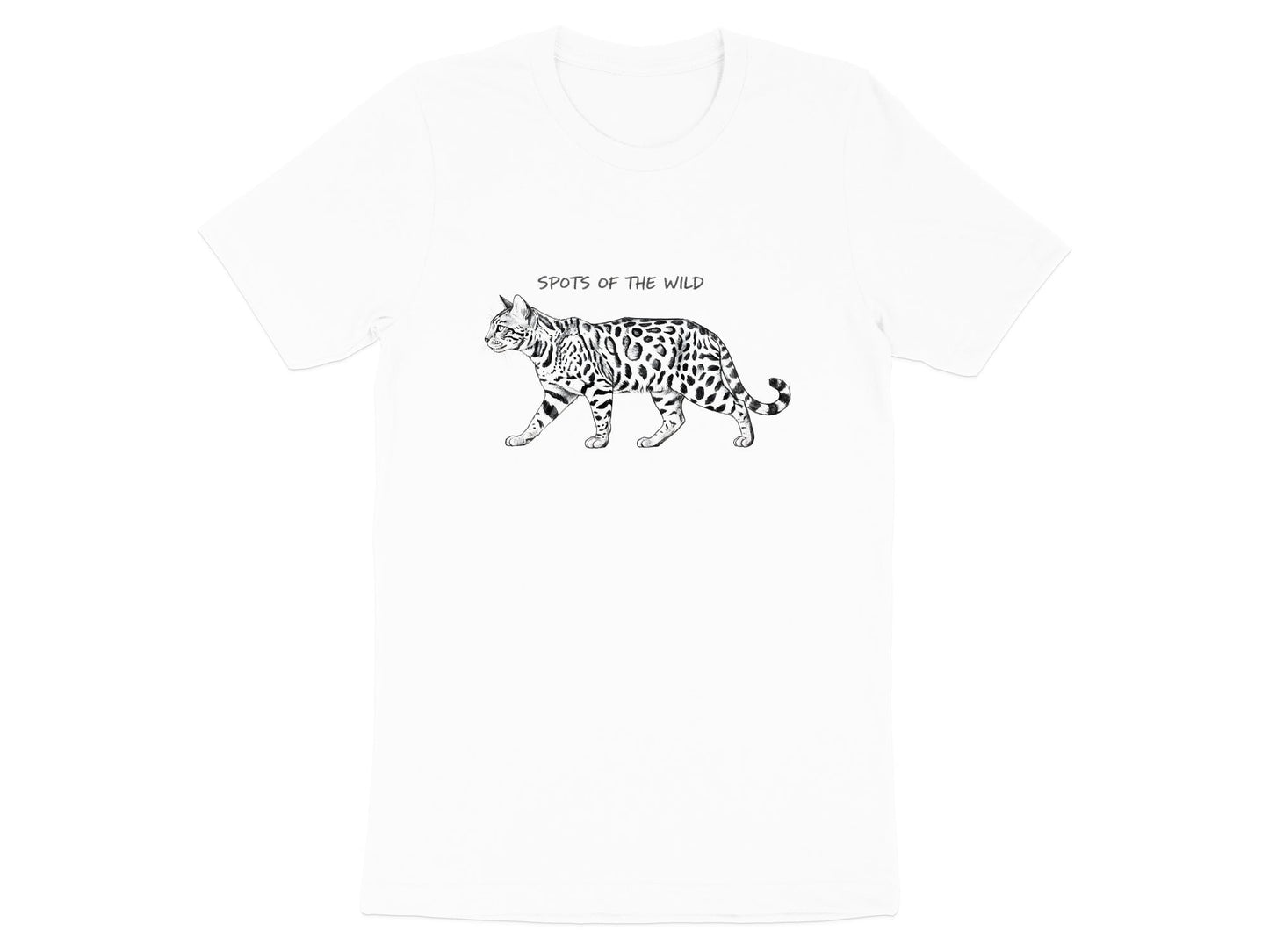 Spots Of The Wild Bengal Cat T-Shirt