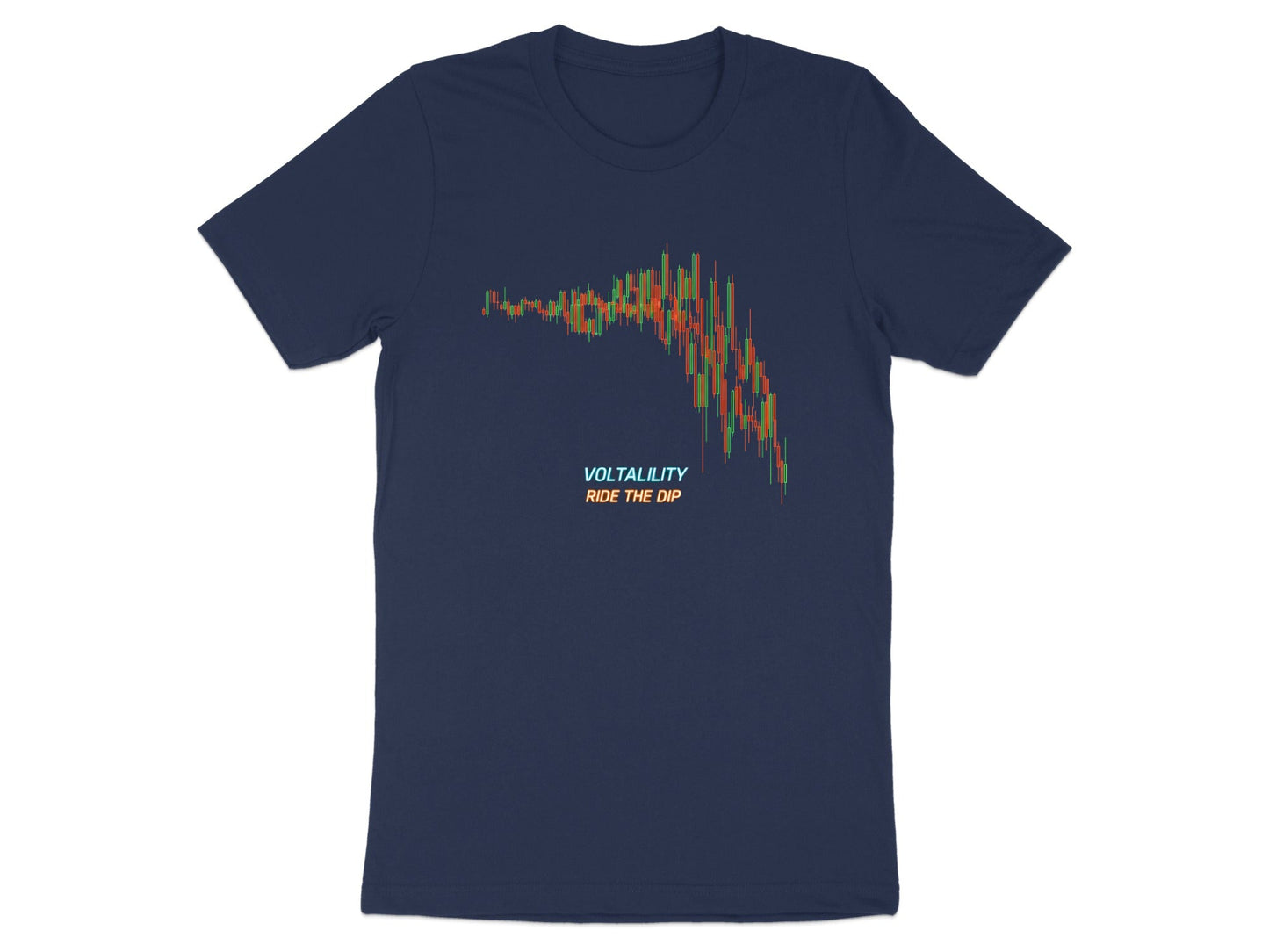 Buy The Dip Stock Market T-Shirt - Retro Investor Tee