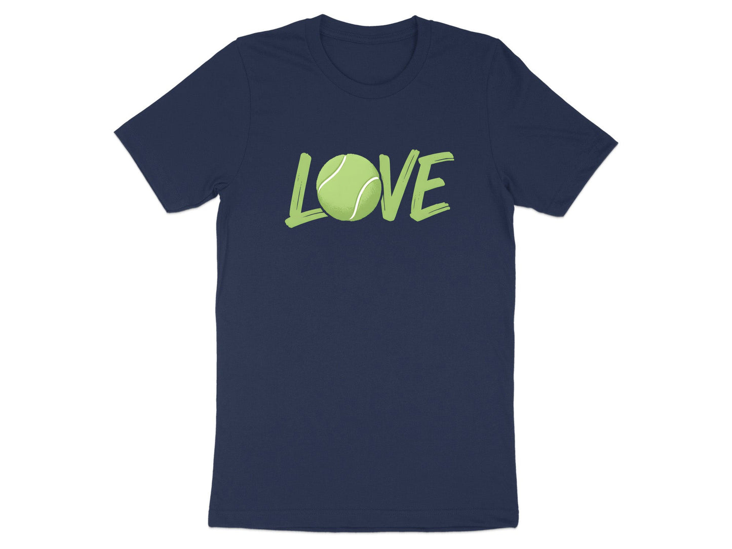 LOVE Tennis Ball Typography T-Shirt