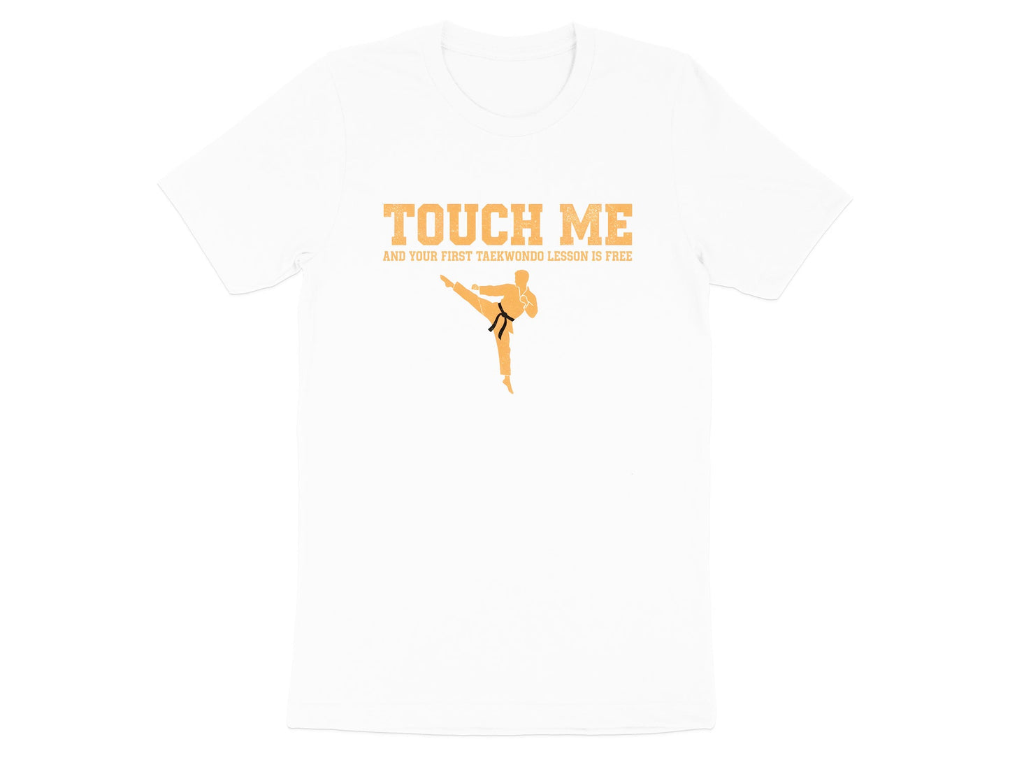 Free Taekwondo Lesson Funny Martial Arts T-Shirt
