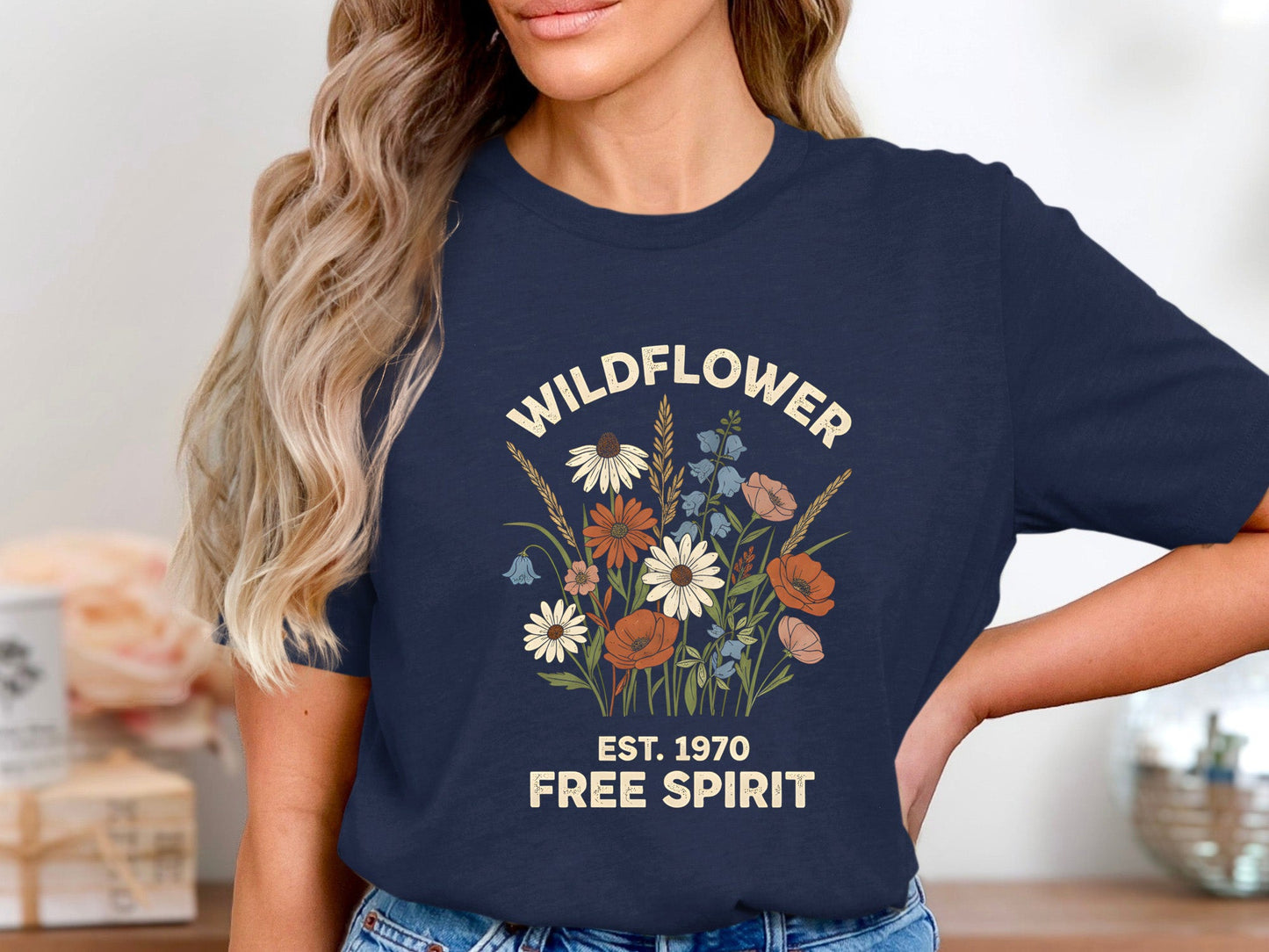 Wildflower Free Spirit Botanical T-Shirt