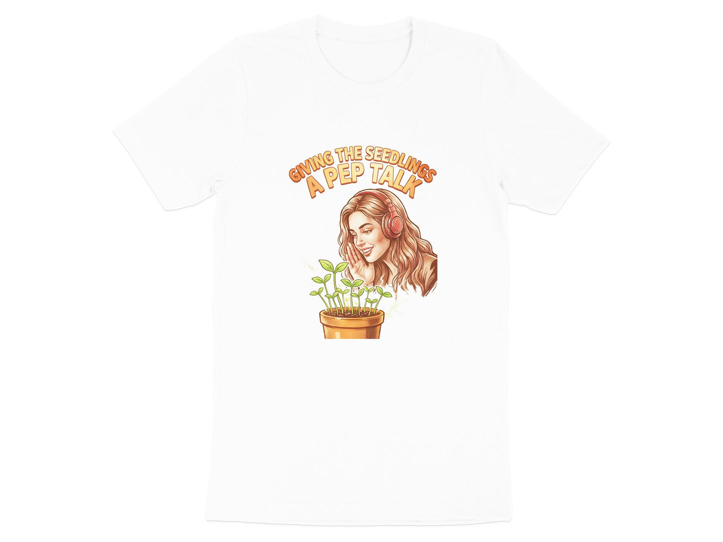 Seedling Pep Talk Music Girl T-Shirt