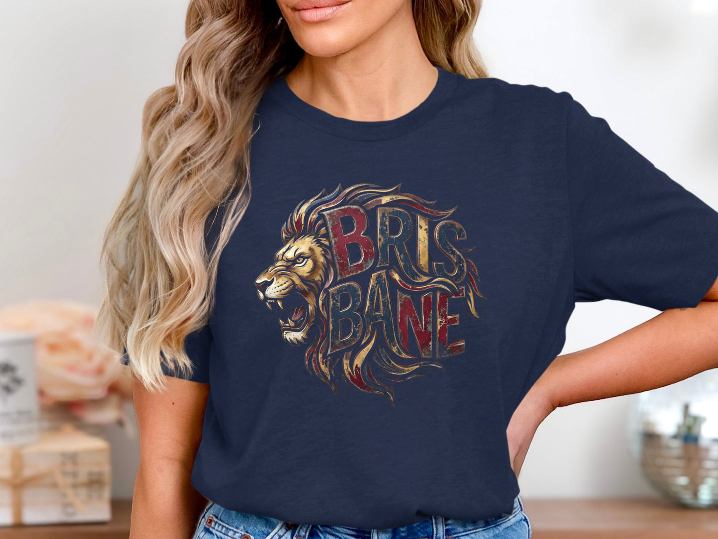Footy Fan Brisbane Lions T shirt