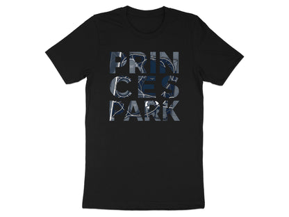 Princes Park Map Typography Art Tee/ Footy Fan Carlton t shirt