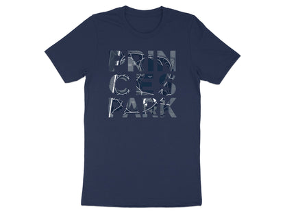 Princes Park Map Typography Art Tee/ Footy Fan Carlton t shirt
