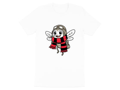 Footy fan Essendon t shirt/Cute Aviator Mosquito Mascot T-Shirt