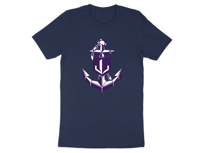 Geometric Shield Anchor Graphic Tee/ Footy Fan Fremantle Dockers t shirt