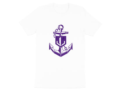 Geometric Shield Anchor Graphic Tee/ Footy Fan Fremantle Dockers t shirt
