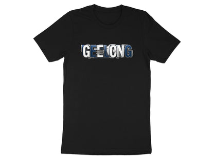 Geelong Vintage Typography Badge Tee Geelong Cats t shirt
