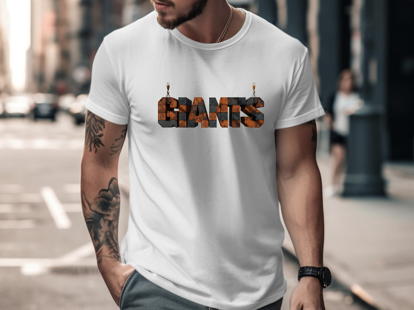 GIANTS footy fan GWS  T-Shirt