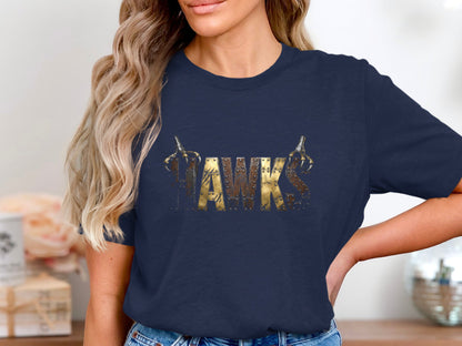 Industrial HAWKS Metal & Talons T-Shirt