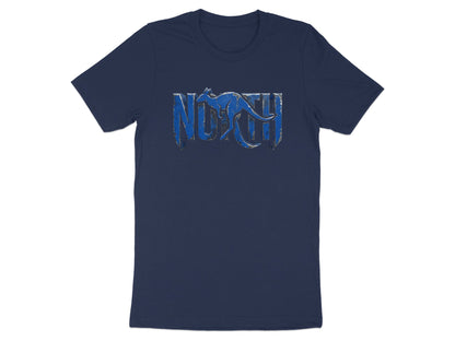 Kangaroo Silhouette Navy & White Logo Tee