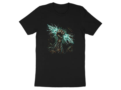 Mechanical Cyber-Fist Lightning Port Adelaide T-Shirt