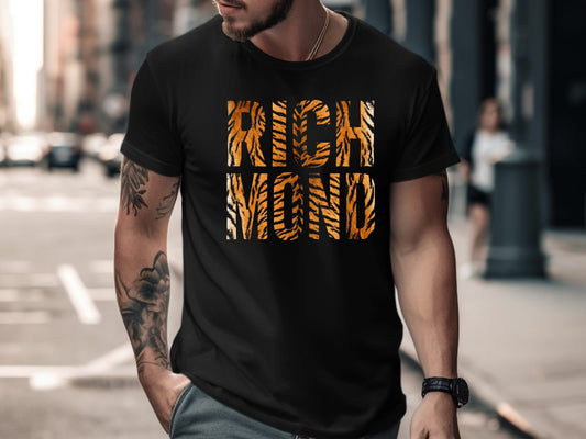 Richmond Tiger Portrait Distressed Graphic Tee