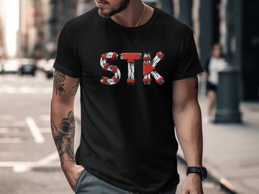 Weathered Plank STK Graphic T-Shirt