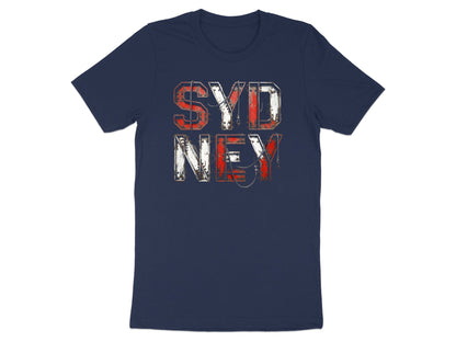 SYDNEY Industrial Steel Typography Tee