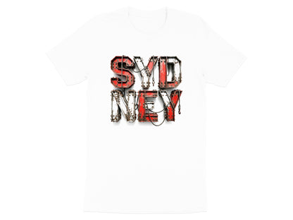 SYDNEY Industrial Steel Typography Tee
