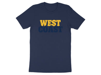 Distressed West Coast Typography T-Shirt