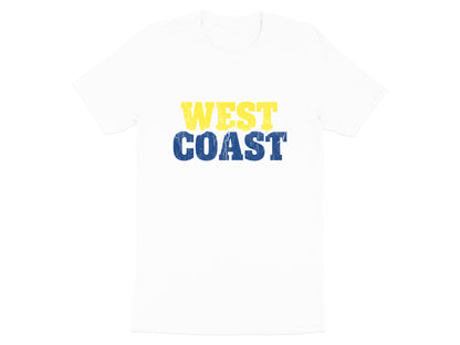Distressed West Coast Typography T-Shirt