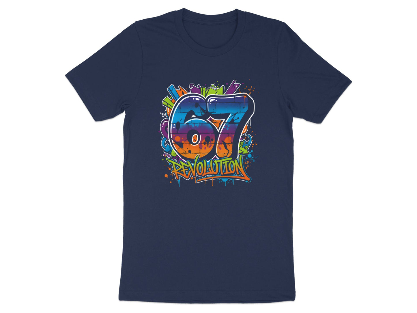 67 Revolution Graffiti Graphic Tee
