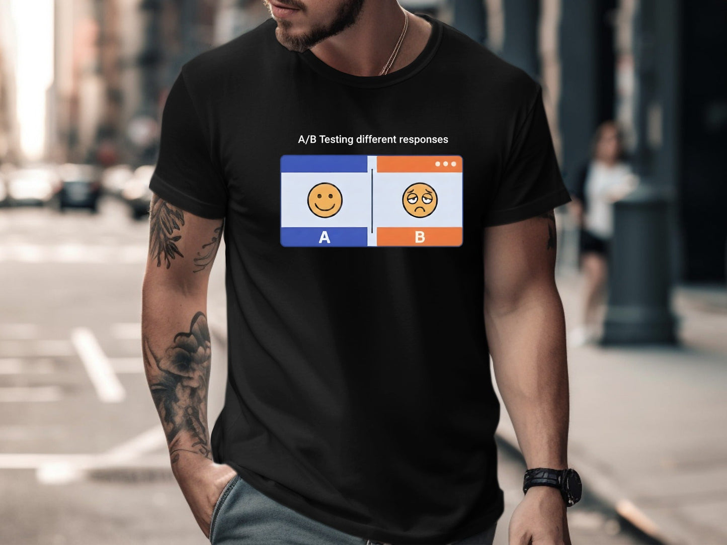 A/B Testing Comparison T-Shirt - Funny Digital Marketer Tee