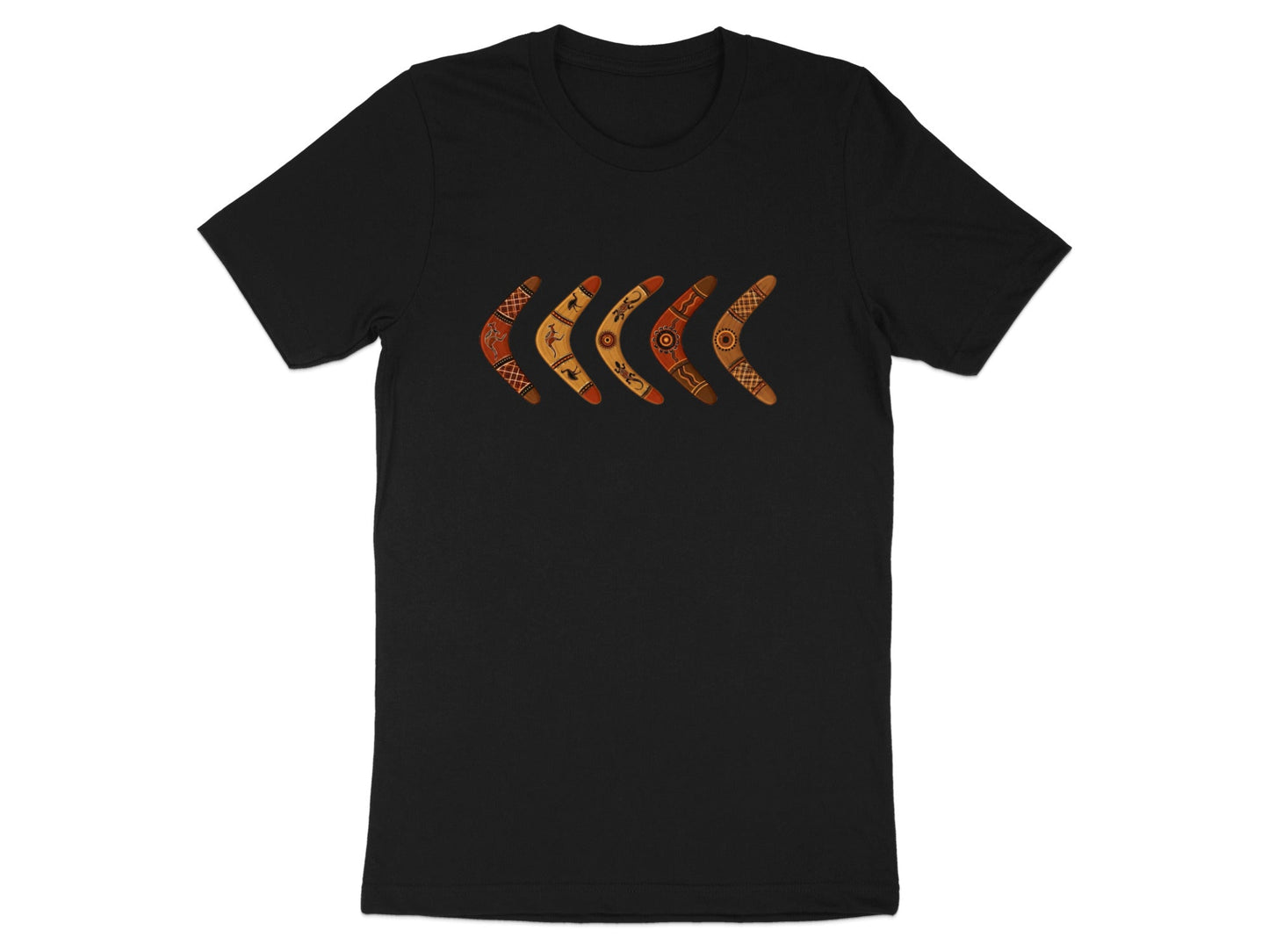 Aboriginal Art Boomerangs T-Shirt