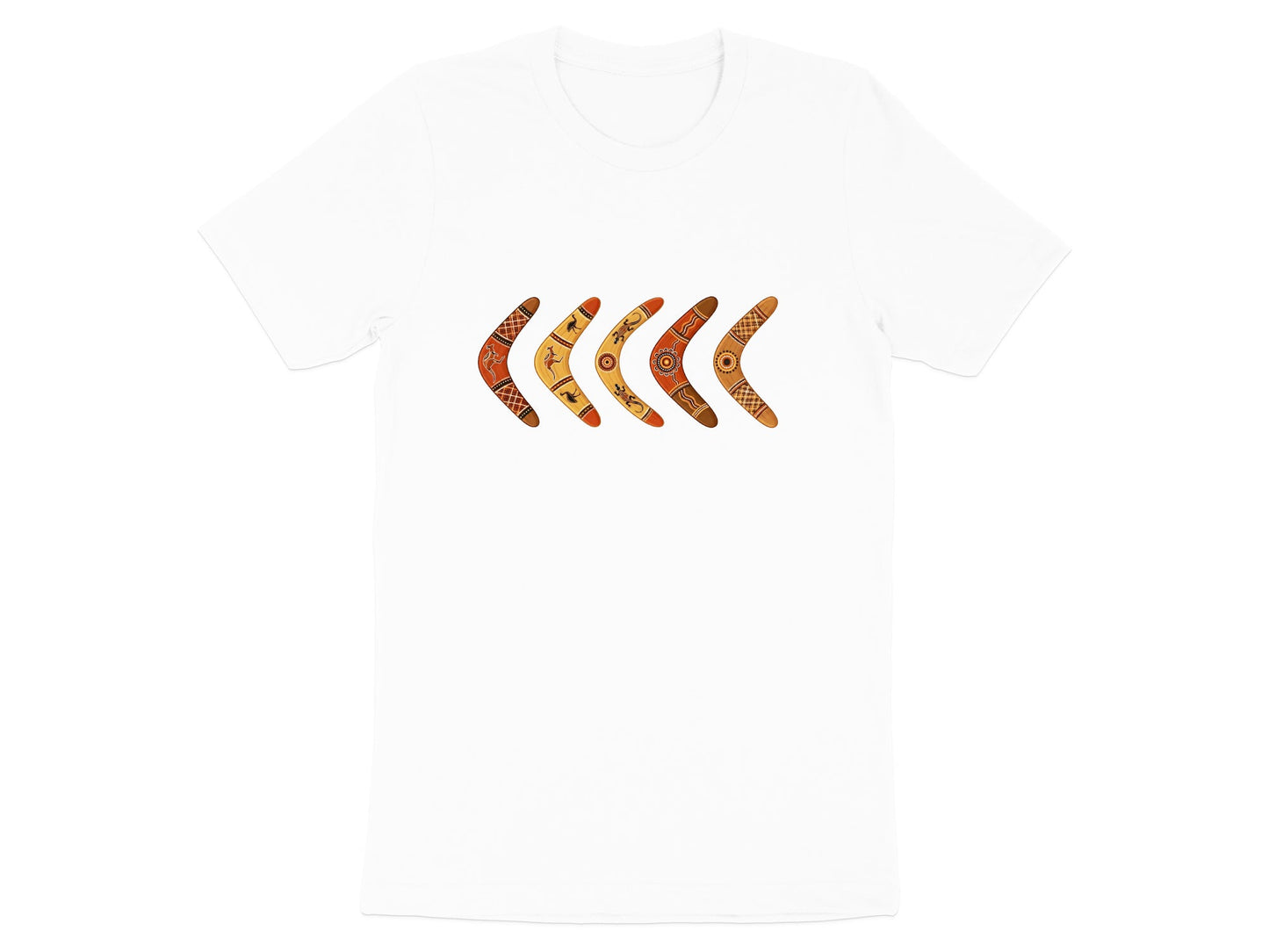 Aboriginal Art Boomerangs T-Shirt