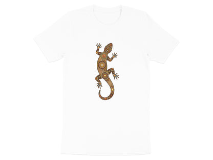 Aboriginal Dot Art Lizard T-Shirt