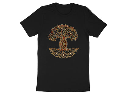 Sacred Tree of Life Aboriginal Dot Art T-Shirt