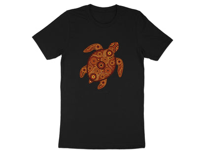 Aboriginal Dot Art Sea Turtle T-Shirt